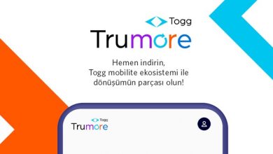 Togg’un mobil uygulaması Trumore yayınlandı